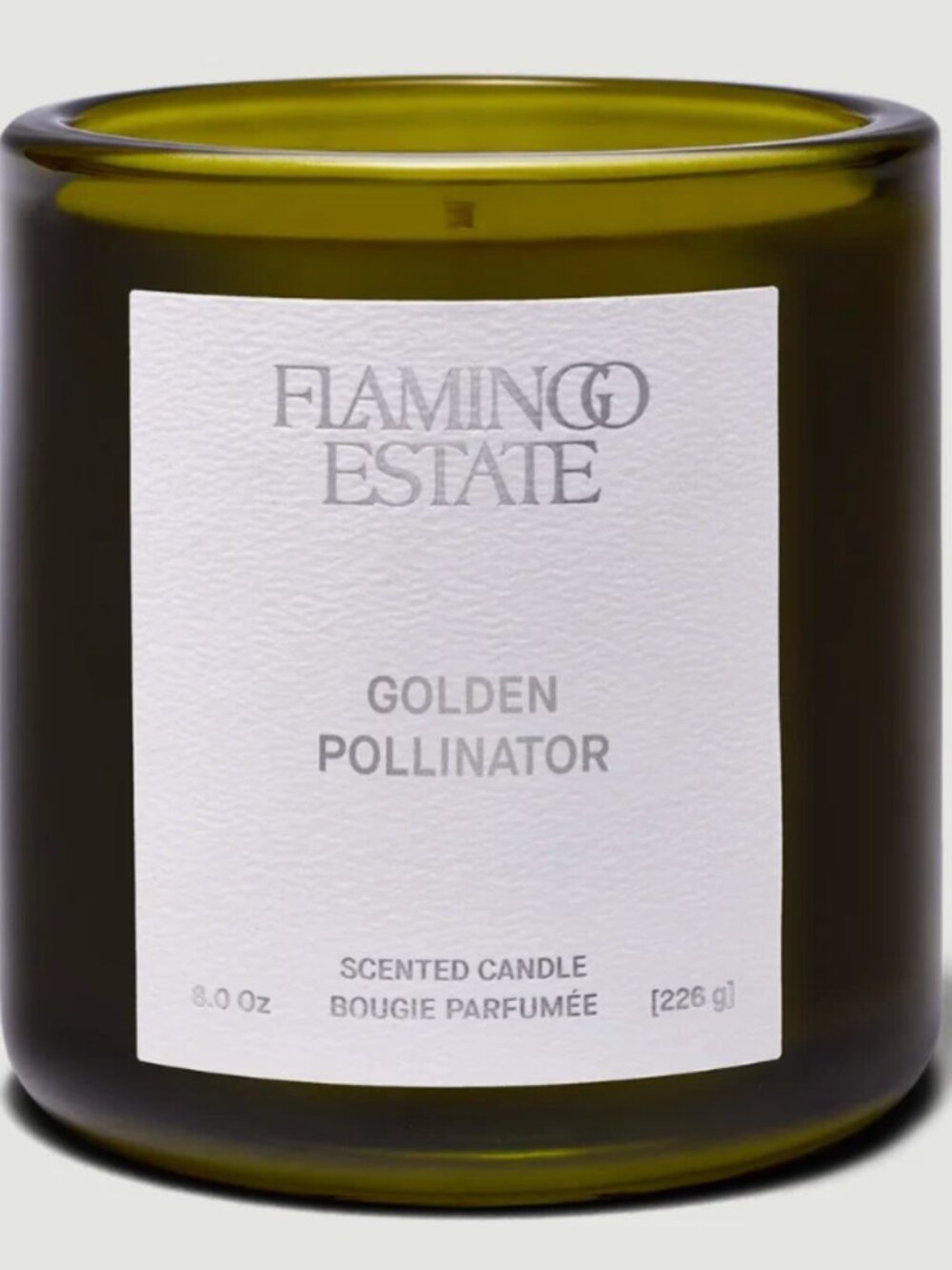 FLAMINGO ESTATE Golden Pollinator Scented Candle - 8oz. w/box NEW